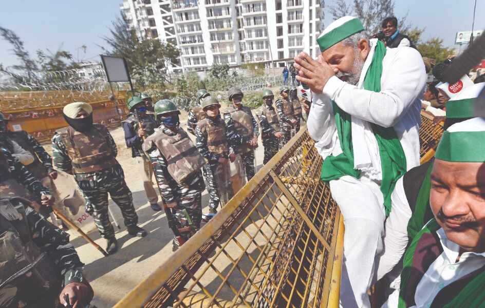 Farmers chakka jam ends peacefully Farmers chakka jam ends peacefully