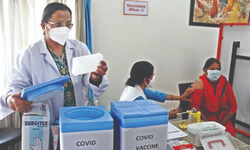 Over 9,700 people get Covid vaccine shots, turnout 54% Over 9,700 people get Covid vaccine shots, turnout 54%
