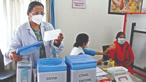 Over 9,700 people get Covid vaccine shots, turnout 54%