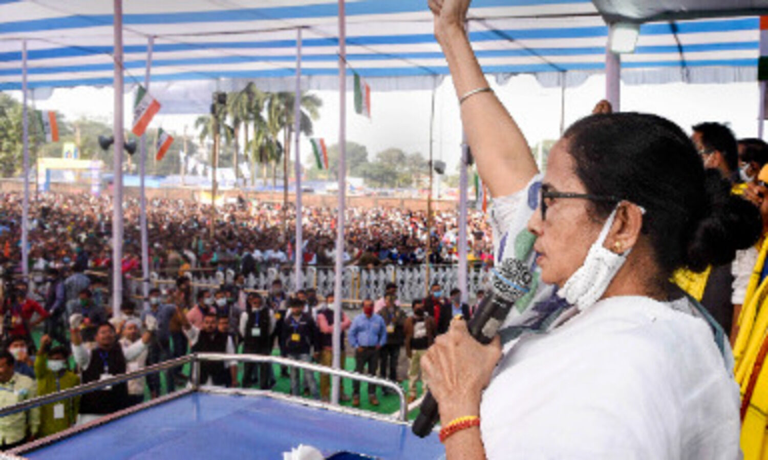 Mamata says she is like Royal Bengal Tiger, cannot be intimidated by BJP