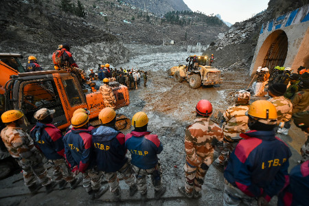 Ukhand disaster: Toll rises to 32, CM meets affected villagers