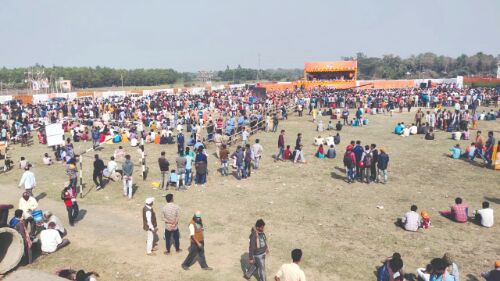 With poor footfall, Naddas rally turns into a flop show