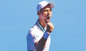 Australian Open: Djokovic holds off Tiafoe, reaches 3rd round