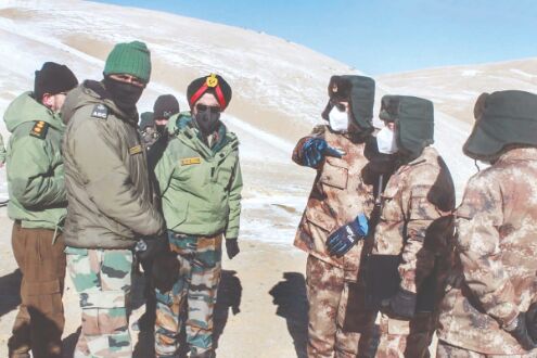 Not conceded any territory to China: Def Min Not conceded any territory to China: Def Min