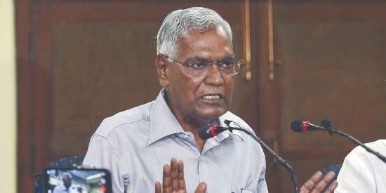 PM hopping to poll-bound states; no time for farmers: D Raja PM hopping to poll-bound states; no time for farmers: D Raja