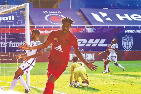 NorthEast United climb to third spot with 3-1 win over Odisha FC