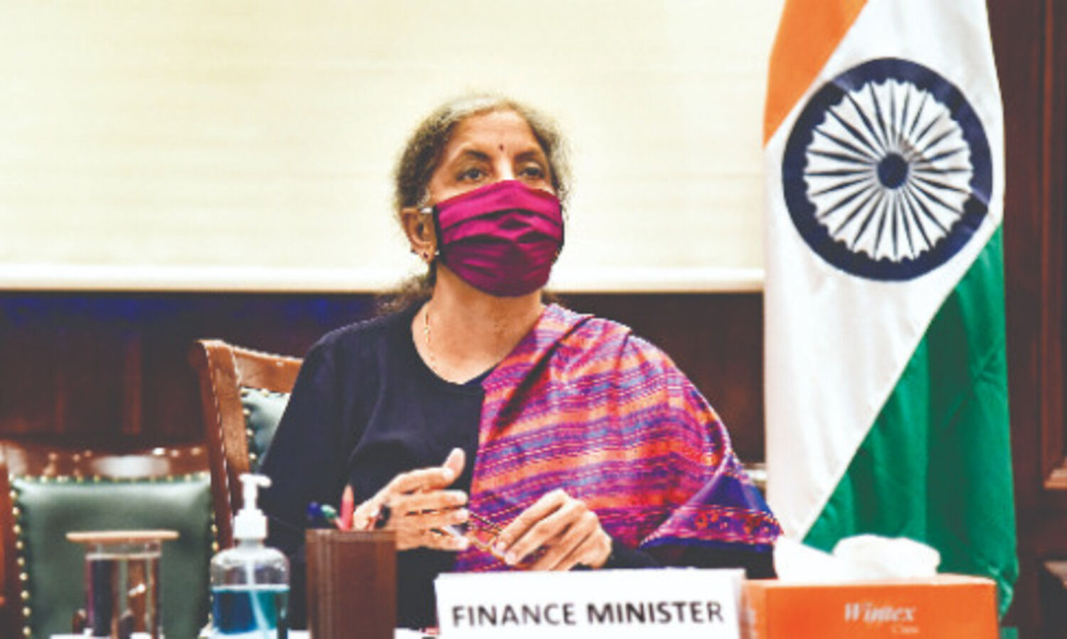 FM addresses RBI board, explains govts priorities