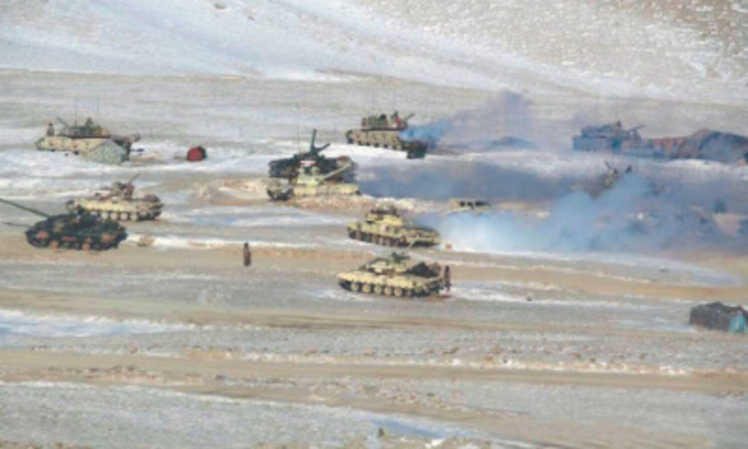 Army releases visuals and photos of disengagement process with China