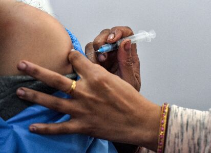4 held for administering third COVID-19 vaccine