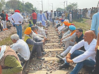 NCR sees a peaceful rail roko protest NCR sees a peaceful rail roko protest