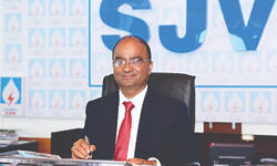 SJVN CMD conferred Life   Time Achievement Award   by Indian Concrete Institute
