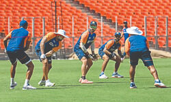 Team India in Pink of health Team India in Pink of health