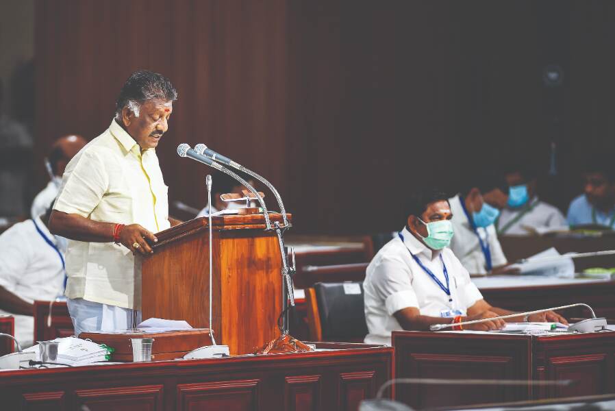 AIADMK govt presents interim budget ahead of Assembly polls AIADMK govt presents interim budget ahead of Assembly polls