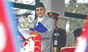 Nepal PM in no mood to resign, prepared to face Parliament Nepal PM in no mood to resign, prepared to face Parliament