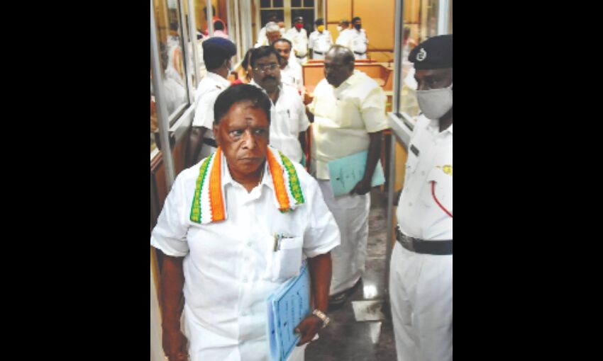 It is through conspiracy by BJP, its allies that my govt was toppled: Narayanasamy It is through conspiracy by BJP, its allies that my govt was toppled: Narayanasamy