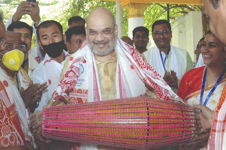 Cong joined hands with Ajmal due to its lust for power: Shah