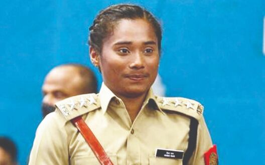 Hima inducted as DSP in Assam, says will continue athletics career Hima inducted as DSP in Assam, says will continue athletics career