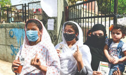 50.86% turnout across five municipal wards 50.86% turnout across five municipal wards