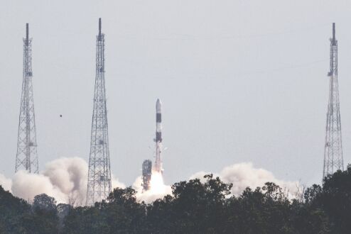 In first mission of new year, India launches 19 satellites