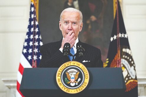 Biden vows enough vaccine for all US adults by end of May
