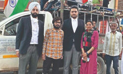 Dalit activist Shiv Kumar walks out of jail after bail in third case Dalit activist Shiv Kumar walks out of jail after bail in third case