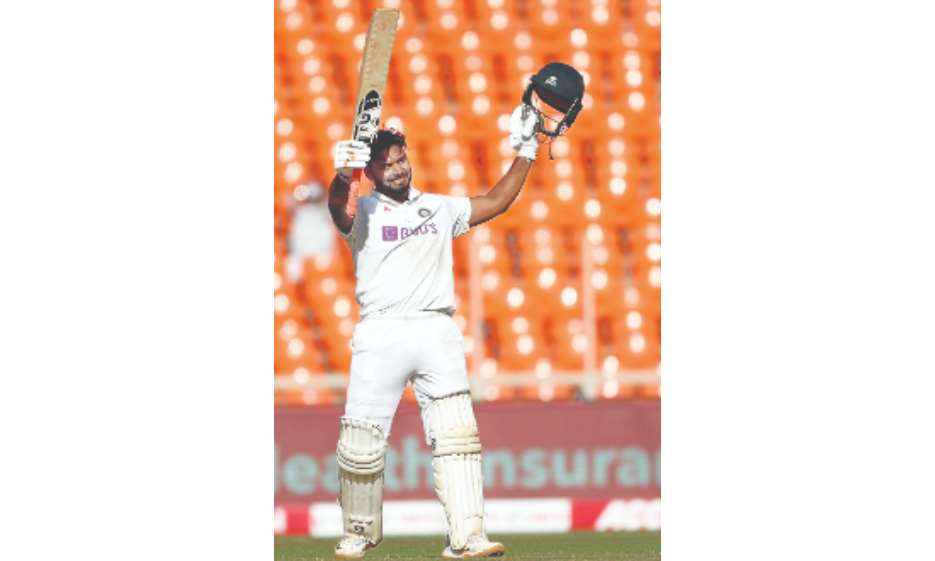 Rishabh Pant smashes 100 as India seize control from England Rishabh Pant smashes 100 as India seize control from England