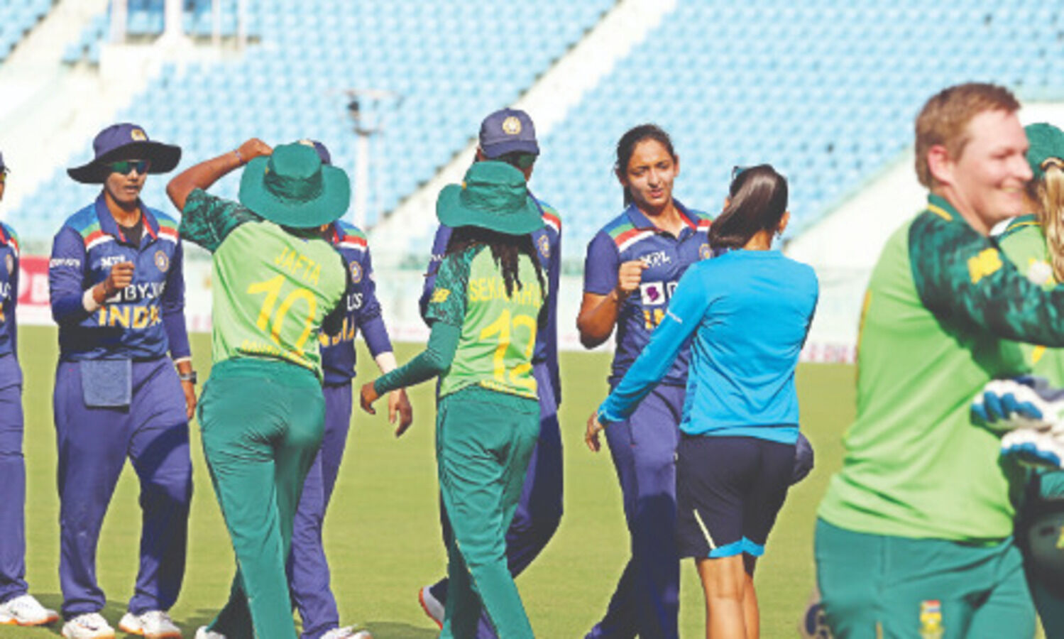 India women suffer heavy loss on return to international cricket