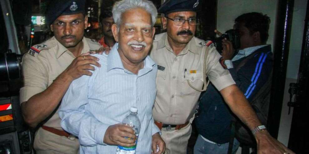 Varavara Rao discharged from hospital in Mumbai Varavara Rao discharged from hospital in Mumbai