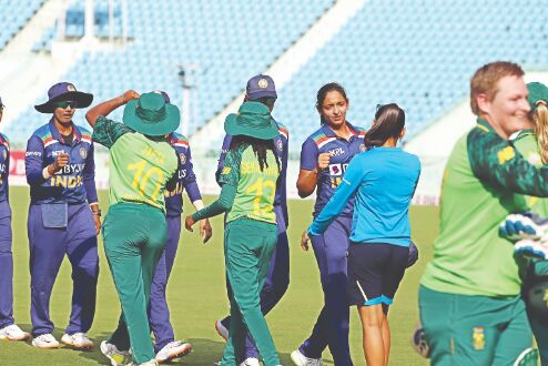 India women suffer heavy loss on return to international cricket