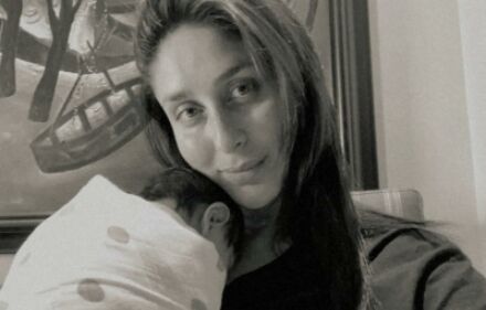 Kareena Kapoor posts first picture of newborn son Kareena Kapoor posts first picture of newborn son