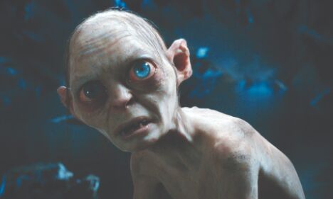 Andy went pretty method for Gollum in LOTR