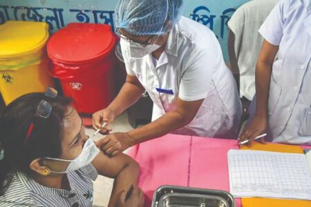 In a first, state conducts over 1.5 lakh vaccinations in a day