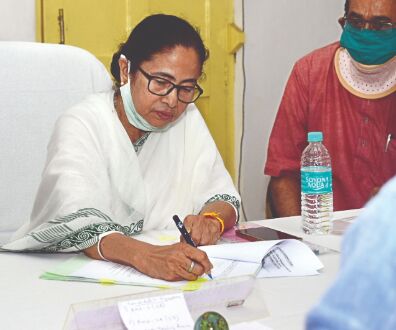 Mamata files nomination from Nandigram, exudes confidence of a big win