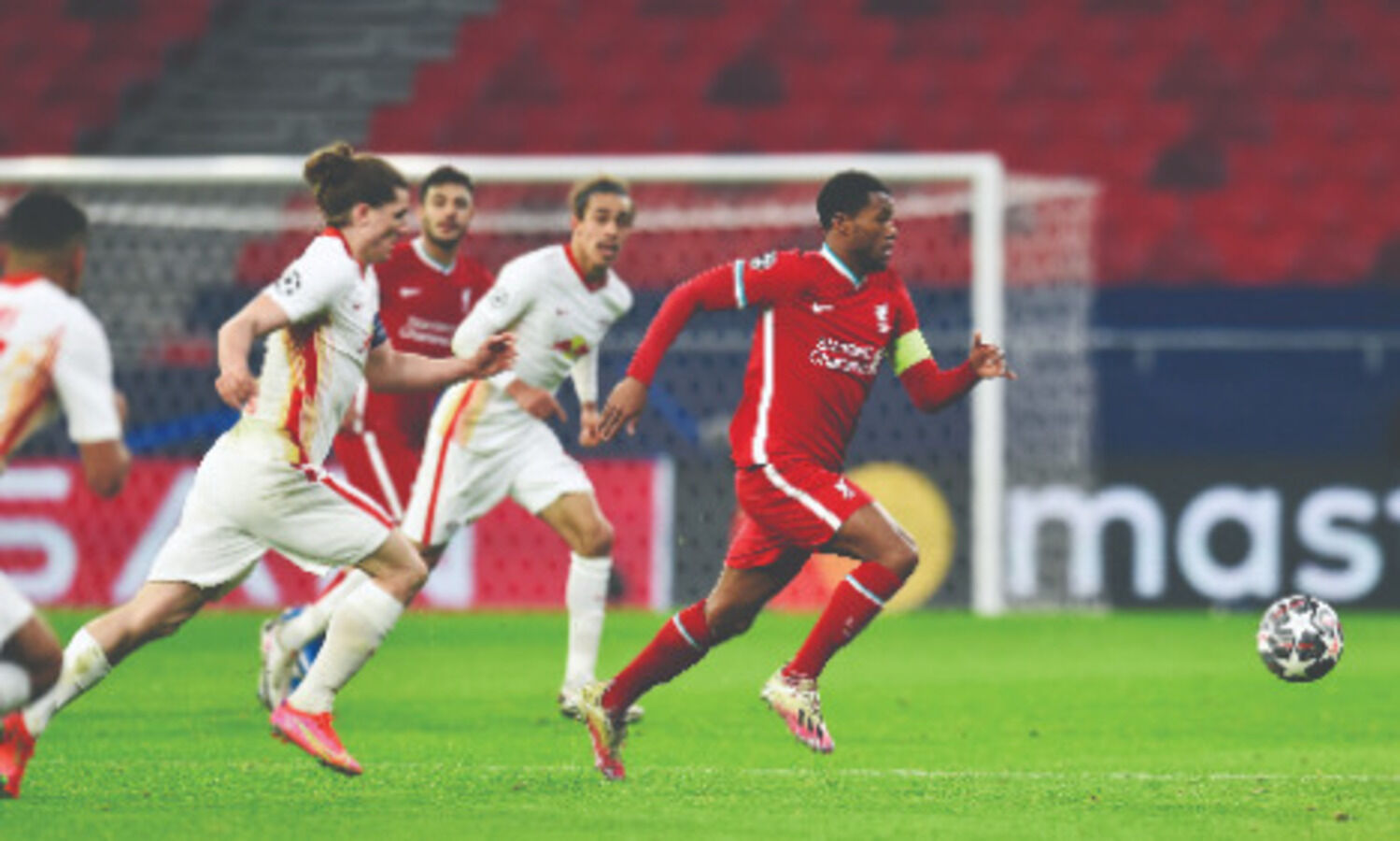 Liverpool beat Leipzig to reach Champions League quarters