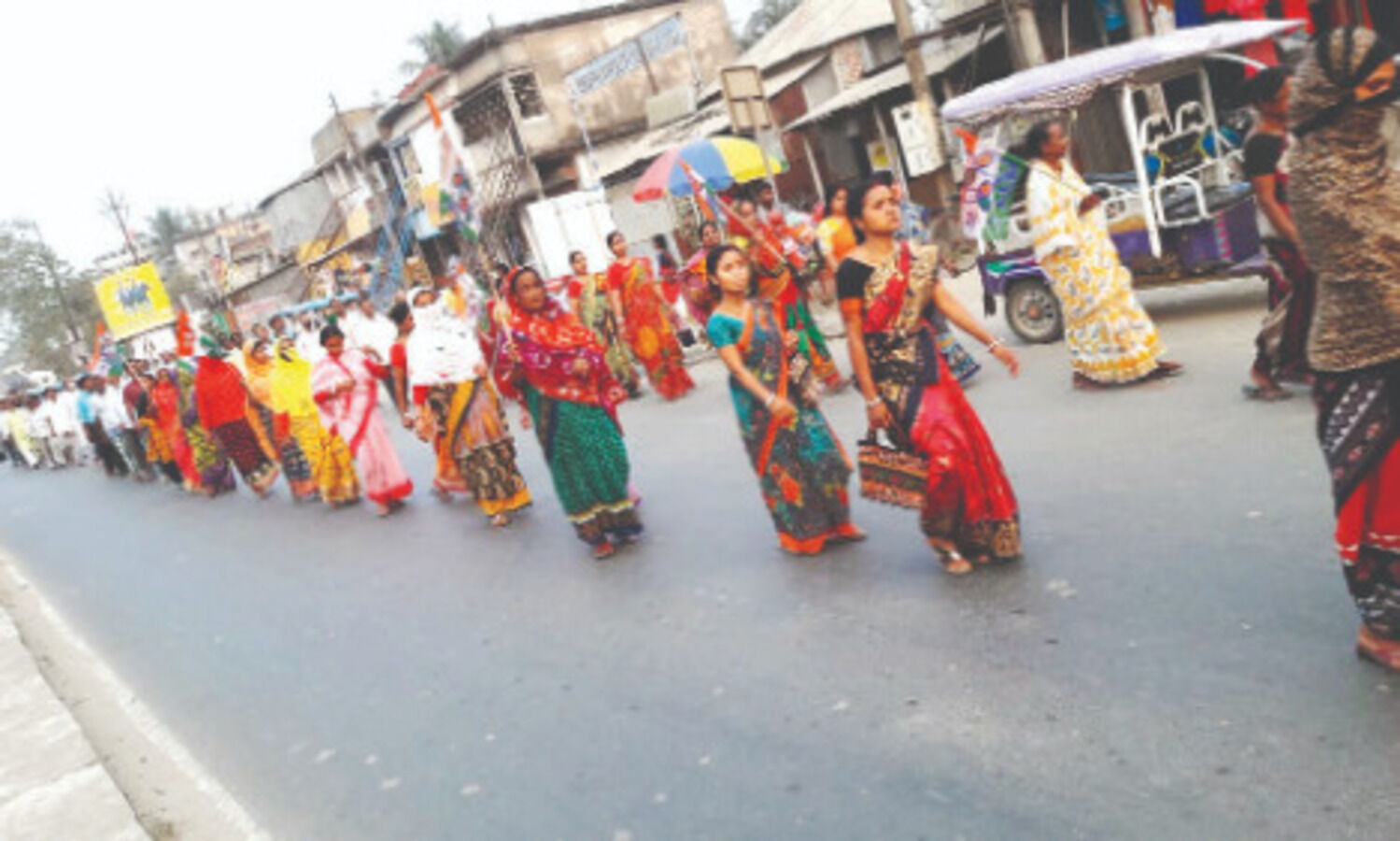 TMC protests in S Dinajpur