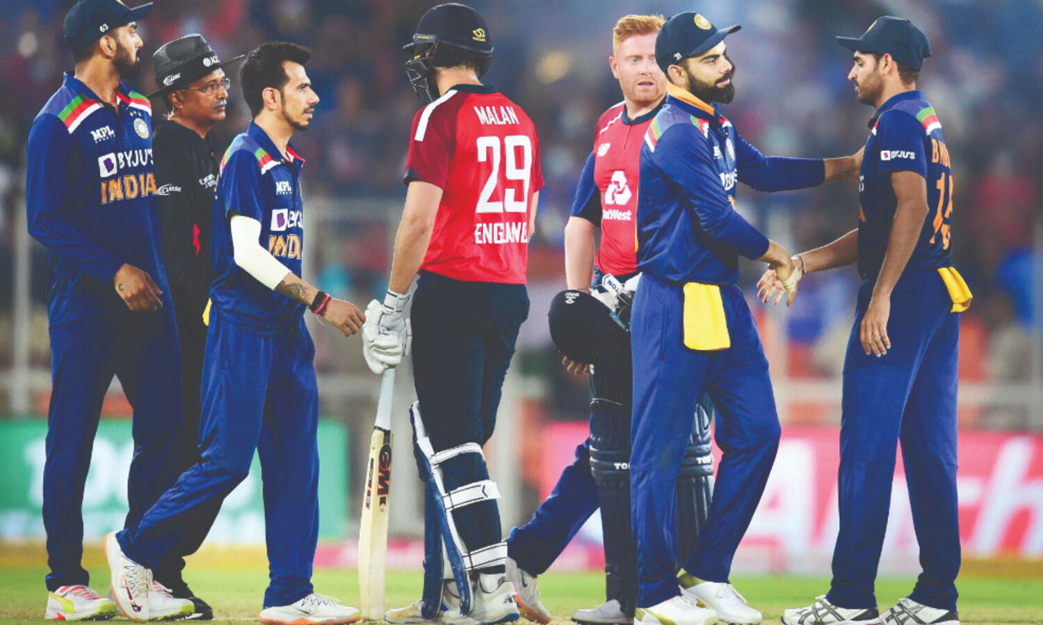 England thump India by eight wickets in T20 series opener