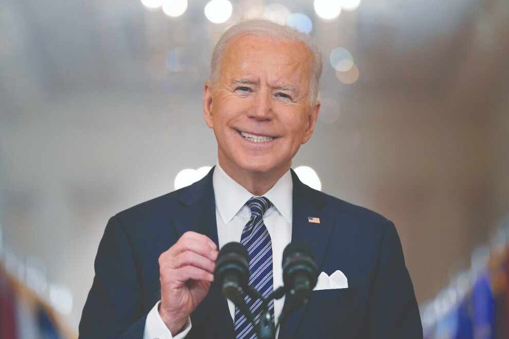 Prez Biden sets goal of July 4th to mark Independence from virus Prez Biden sets goal of July 4th to mark Independence from virus