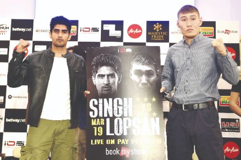 Vijender to take on Russias Lopsan in comeback fight
