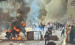 Rioters used juvenile to disarm CCTVs in Chand Bagh on Feb 24 Rioters used juvenile to disarm CCTVs in Chand Bagh on Feb 24