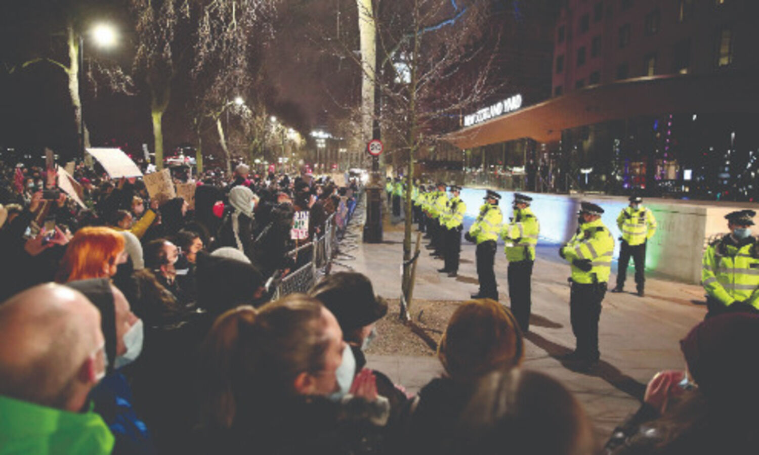 UK police protest response stokes outrage ahead of crime Bill