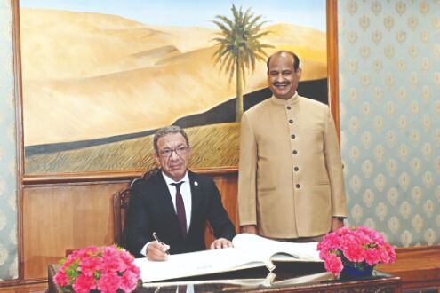 No Parliament should discuss laws passed by other House, says Birla No Parliament should discuss laws passed by other House, says Birla