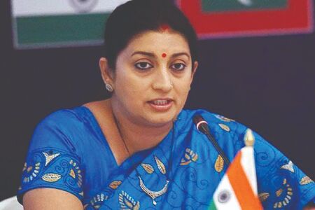 Smriti Irani launches unique initiative to support mentally-challenged kids Smriti Irani launches unique initiative to support mentally-challenged kids