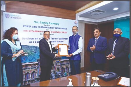 POWERGRID inks MoU to develop Badrinath as spiritual smart hill town POWERGRID inks MoU to develop Badrinath as spiritual smart hill town