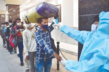 Maha logs highest-ever rise in daily Covid tally Maha logs highest-ever rise in daily Covid tally