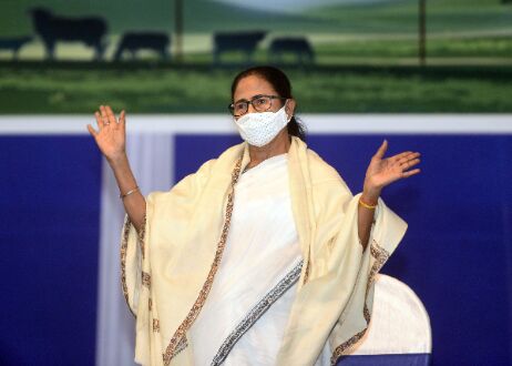 Only those sent from other states to foment trouble in WB before polls are outsiders for TMC: Mamata Only those sent from other states to foment trouble in WB before polls are outsiders for TMC: Mamata