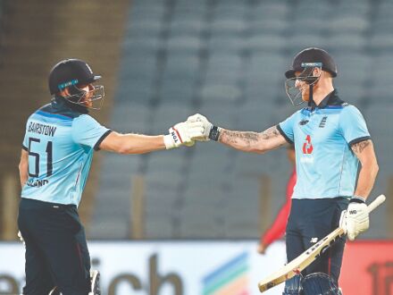 Stokes, Bairstow blow away India to level series Stokes, Bairstow blow away India to level series