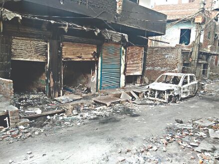 N-E Delhi riots: Families in Shiv Vihar return to reconstructed homes, shops N-E Delhi riots: Families in Shiv Vihar return to reconstructed homes, shops