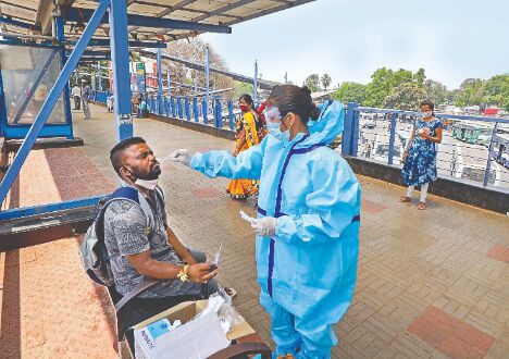 India witnesses record rise in fresh COVID-19 cases