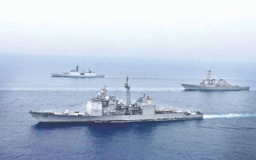 India, US begin two-day naval exercise in Indian Ocean region India, US begin two-day naval exercise in Indian Ocean region