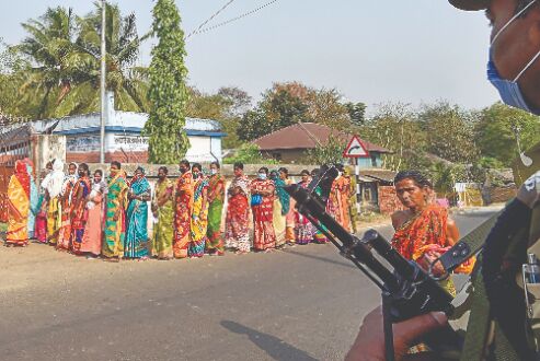 1st phase concludes with nearly 80% turnout, polling peaceful 1st phase concludes with nearly 80% turnout, polling peaceful